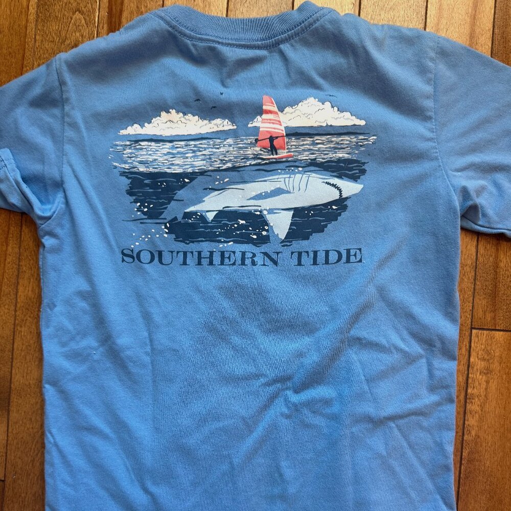 Southern Tide Graphic T-Shirt Boys - Size Medium (8/10)